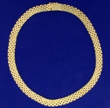 15 1/4 Inch Oyster Link Neck Chain