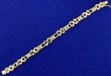 1ct Tw Sliding Diamond Designer Bracelet