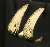 Half Hoop Fashion Earrings