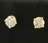 1/2 Ct Tw Diamond Stud Earrings