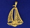 Sailboat Pendant