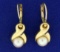 Designer Drop Pearl Earrings