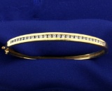 1ct Tw Diamond Bangle Bracelet