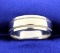 White Gold 7mm Band Ring