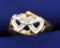 Diamond Double Heart Ring