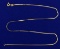 16 1/4 Inch Triangular Curb Link Neck Chain