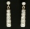 1ct Tw Diamond Drop Dangle Earrings