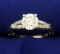 1 1/2ct Tw Diamond Ring With Arthritic Adjustable Shank