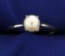 Solitaire 6mm Pearl Ring