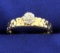 Diamond Nugget Style Ring