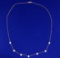 18 Inch Pearl Necklace In 14k Gold