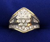 1 1/2 Ct Tw Designer Diamond Ring