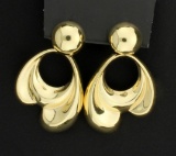 14k Large Dangle Earrings