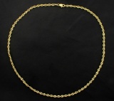 18k Yellow Gold Chain