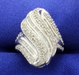 Unique 1ct Tw Modern Diamond Ring