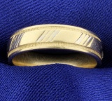 14k Wedding Band