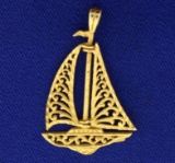 Sailboat Pendant