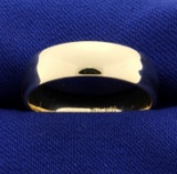 Gold Band Wedding Ring