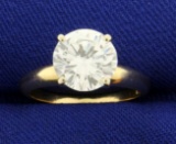 2 Carat Diamond Solitaire Engagement Ring