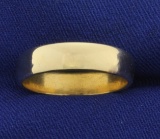 Yellow Gold 5mm Band Wedding Ring