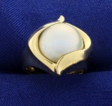 South Sea Pearl Ring In 14k Gold