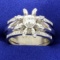 .60ct Tw Diamond Flower Ring