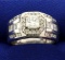 Men's 2 1/2ct Tw Princess Cut Diamond Ring