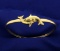 Dolphin Bangle Bracelet