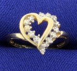 Diamond Heart Ring