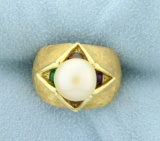 Pearl Fashion Ring