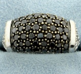 2ct Tw Black And White Diamond Ring