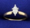3/8ct Marquise Diamond Ring