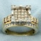 2.5ct Tw Chocolate Diamond And White Diamond Ring