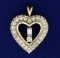 1.25ct Tw Diamond Heart Pendant