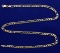 18 Inch Figaro Style Neck Chain