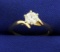 Over 1/2ct Diamond Solitaire Ring