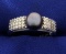 Diamond And Black Pearl Ring