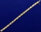 14k Yellow Gold Designer Link Bracelet