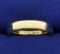 Comfort Fit Rounded Edge 4mm Gold Wedding Band