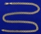 Italian Made Anchor Or Mariner 20 1/2 Inch Neck Chain