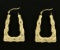 Unique Dangle Designer Earrings In 14k Gold