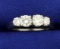 1ct Tw Four Diamond Ring In 14k White Gold