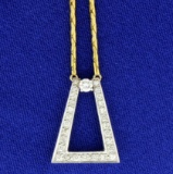 1/2 Ct Tw Diamond Necklace