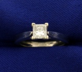.8ct Princess Cut Solitaire Engagement Ring