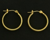 Gold Hoop Earrings