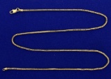 18 Inch Snake Link Neck Chain
