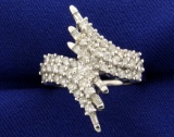 1ct Tw Designer Diamond Ring