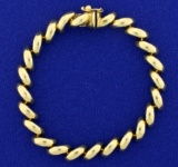 7 1/4 Inch San Marco Link Bracelet