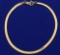 14k Gold Herringbone Bracelet
