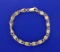 14k Yellow Gold Bracelet